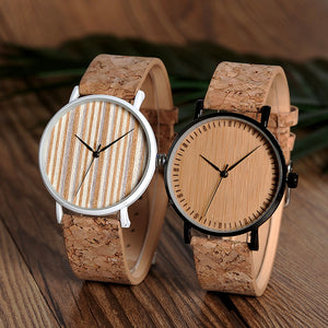 E19 Ultra Thin Bamboo Wooden Watches Men