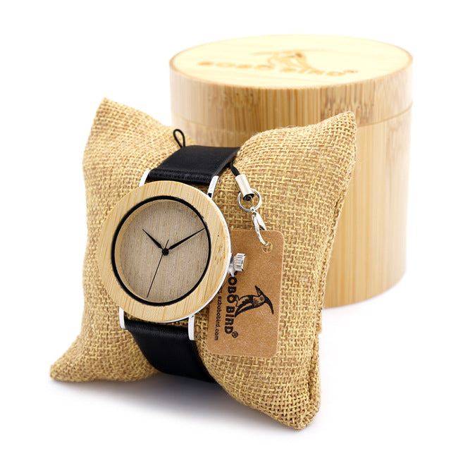 Fashion Bamboo Wooden Mens Watches Top