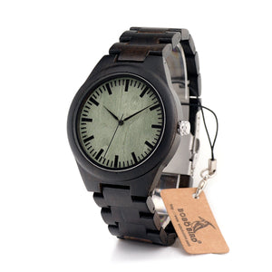 H03 Mens Top Brand Design Green Wood