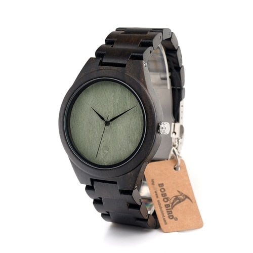 H03 Mens Top Brand Design Green Wood