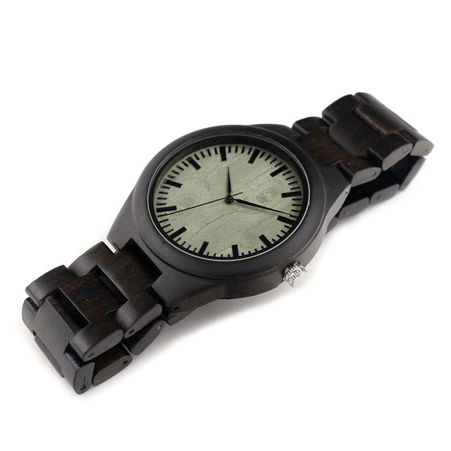 H03 Mens Top Brand Design Green Wood