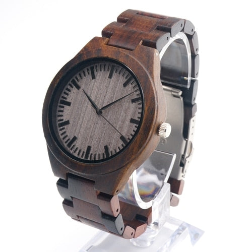 H05 Men's Designer Watches Bamboo Wood