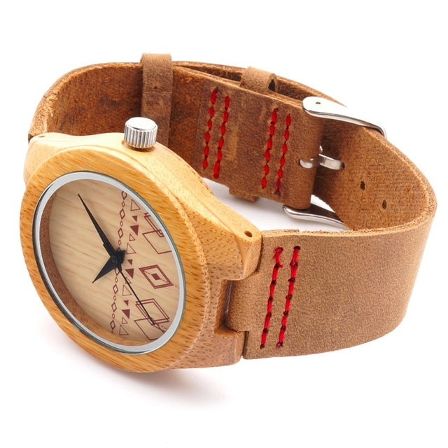 Handmade Bamboo Wooden Watch Japanese