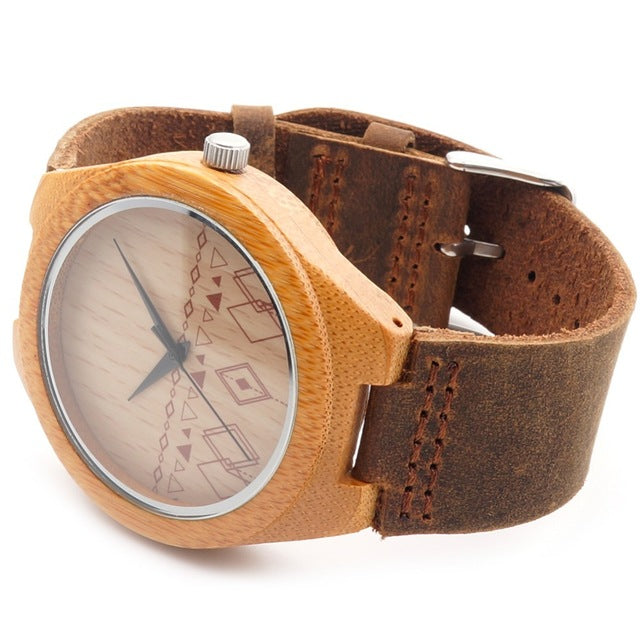 Handmade Bamboo Wooden Watch Japanese