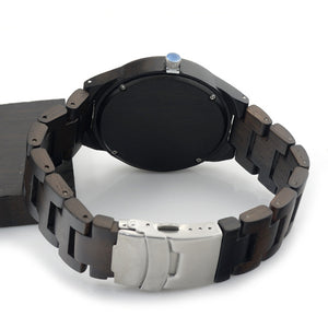 I26 Mens Unique Ebony Wooden Watches