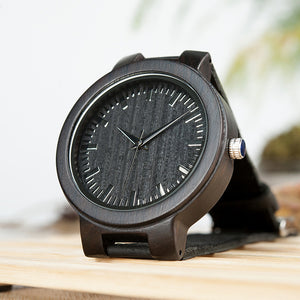 Men Watch Minimalist Original Wooden