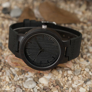 Men Watch Minimalist Original Wooden