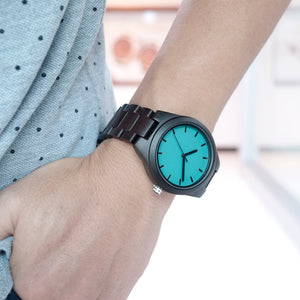 Men's Top Brand Design Wood Watch with