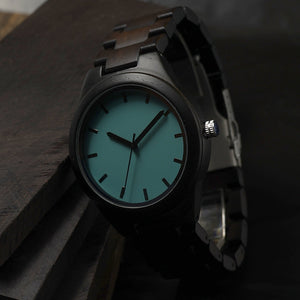 Men's Top Brand Design Wood Watch with