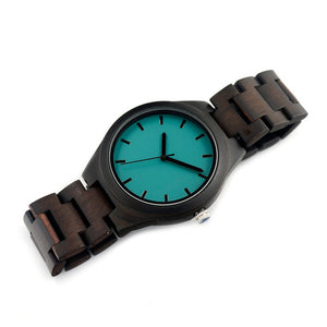 Men's Top Brand Design Wood Watch with