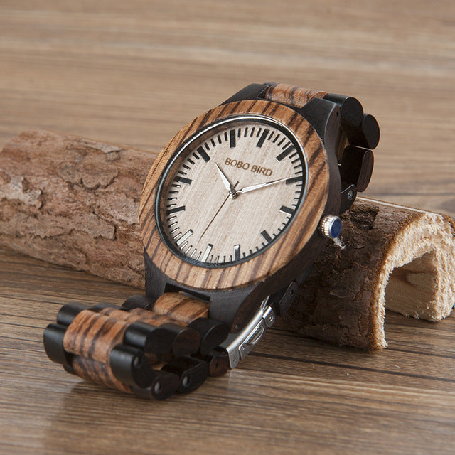 Mens Watches Top Brand Luxury Ebony