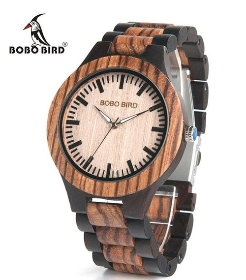 Mens Watches Top Brand Luxury Ebony