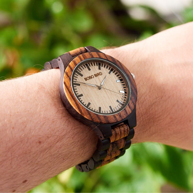 Mens Watches Top Brand Luxury Ebony