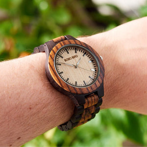 Mens Watches Top Brand Luxury Ebony