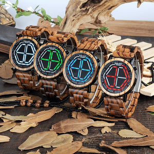 New Arrival Wooden WristWatch Led