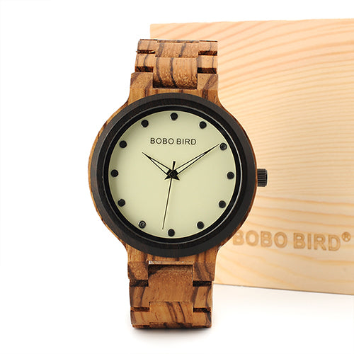 PO4 Lightweight Wooden Watches Unique