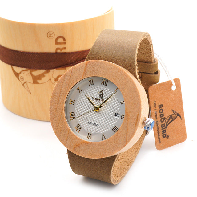 Women's Design Brand Luxury Wooden