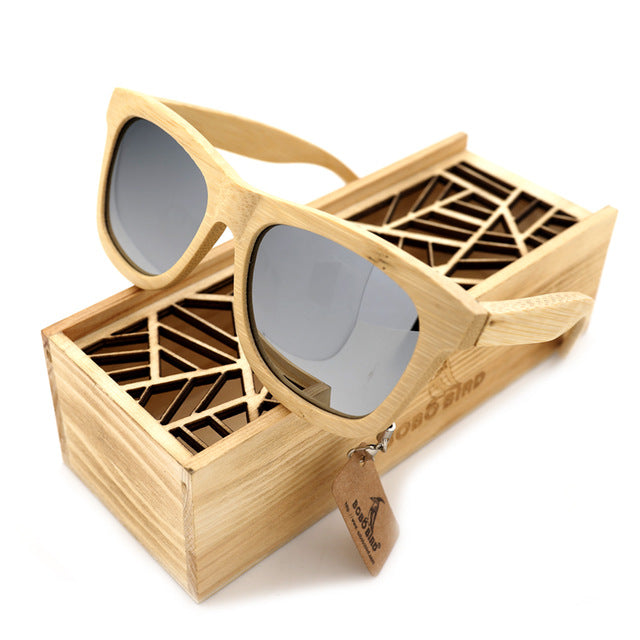 Wooden Bamboo Sunglasses Polarized UV400