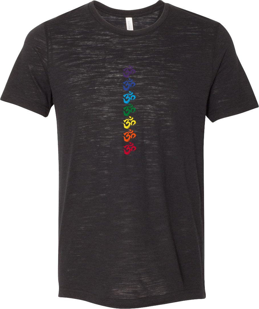 Chakra OMS Burnout Yoga Tee Shirt