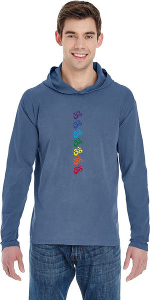 Chakra OMS Heavyweight Pigment Hoodie Yoga Tee