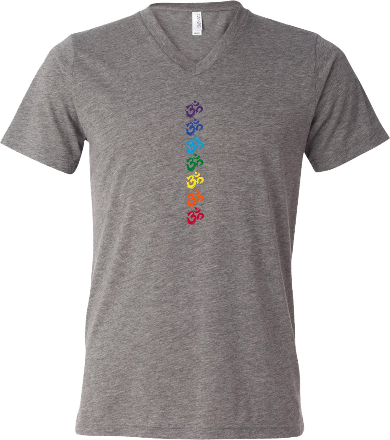 Chakra OMS Lightweight Triblend V-neck Yoga Tee