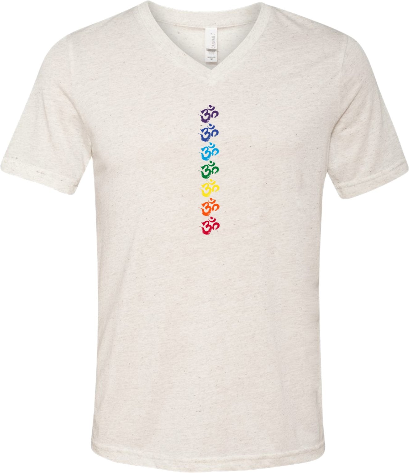 Chakra OMS Lightweight Triblend V-neck Yoga Tee