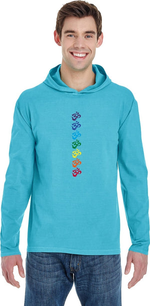 Chakra OMS Heavyweight Pigment Hoodie Yoga Tee