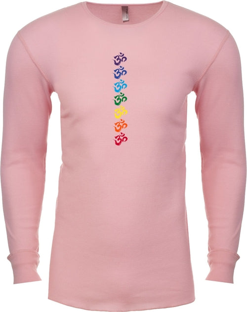 Chakra OMS Long Sleeve Thermal Yoga Tee Shirt