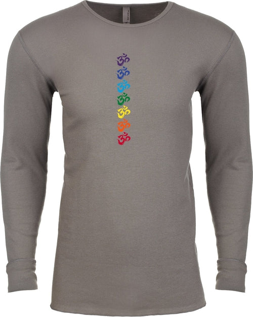 Chakra OMS Long Sleeve Thermal Yoga Tee Shirt
