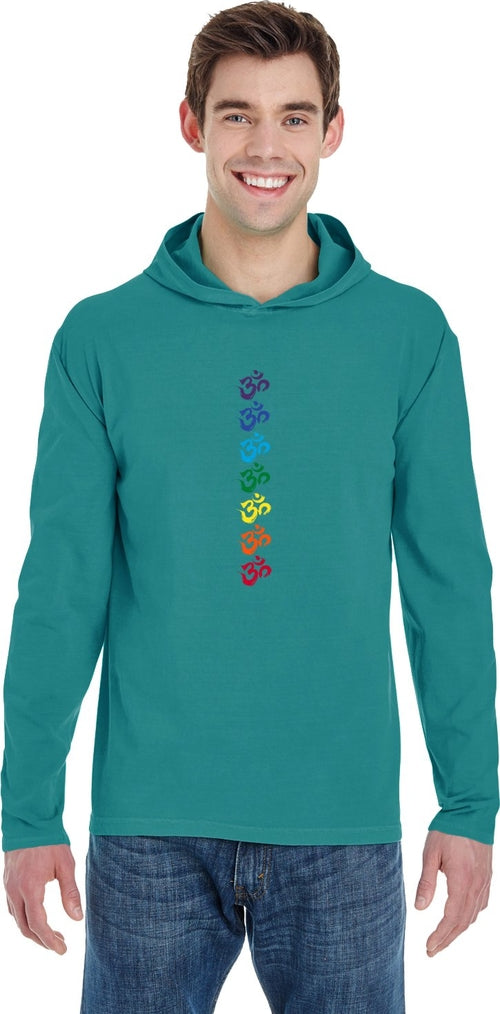 Chakra OMS Heavyweight Pigment Hoodie Yoga Tee