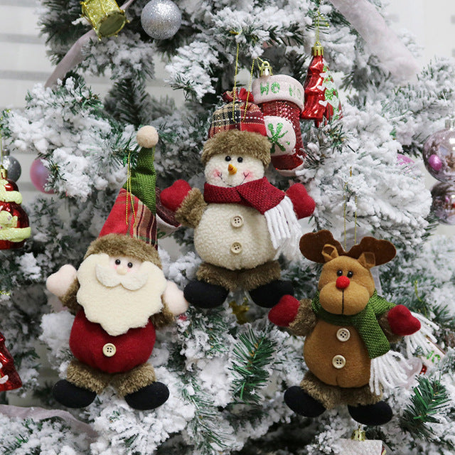 Christmas Christmas Ornament Santa Snowman