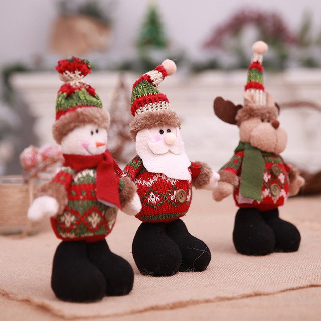 Christmas Christmas Standing Decoration Doll Santa