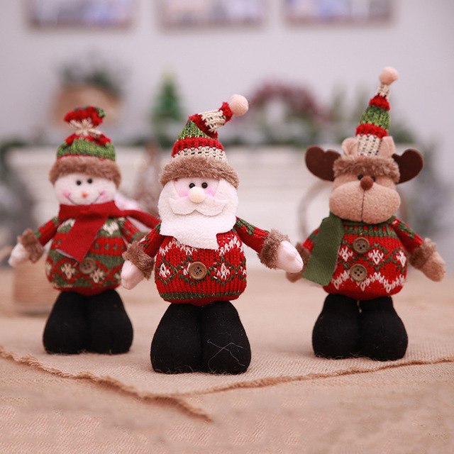 Christmas Christmas Standing Decoration Doll Santa