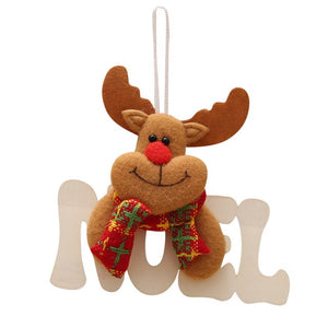 Christmas Christmas Tree Hanging Decor Letter Card