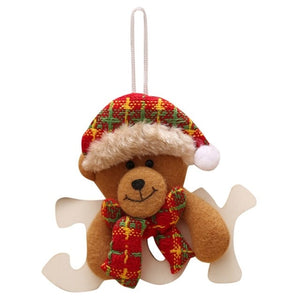 Christmas Christmas Tree Hanging Decor Letter Card