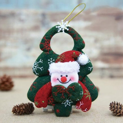 Christmas Christmas Tree Three-Dimensional Old Man