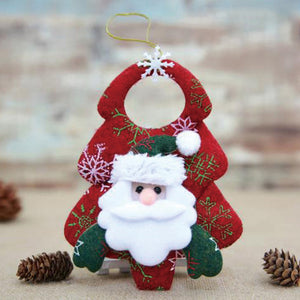 Christmas Christmas Tree Three-Dimensional Old Man