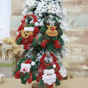 Christmas Christmas Tree Three-Dimensional Old Man