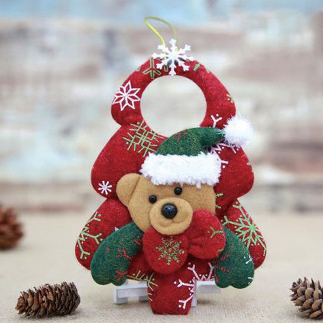 Christmas Christmas Tree Three-Dimensional Old Man