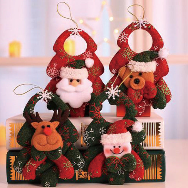 Christmas Christmas Tree Three-Dimensional Old Man