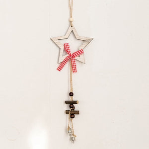 Christmas Decor Gifts Wooden Ornament Room Pendant