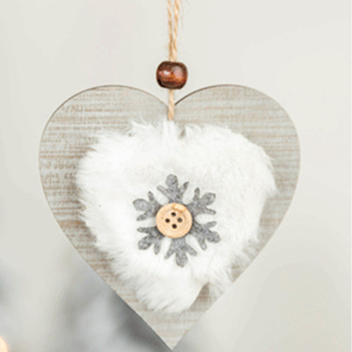 Christmas Decor Gifts Wooden Ornament Room Pendant