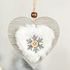 Christmas Decor Gifts Wooden Ornament Room Pendant