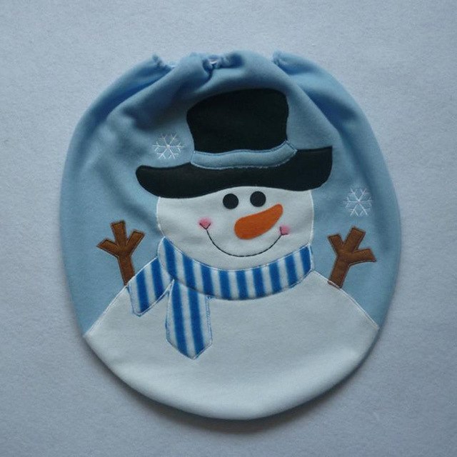 Christmas Decoration Christmas Snowman Lid Single