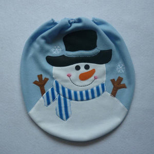 Christmas Decoration Christmas Snowman Lid Single