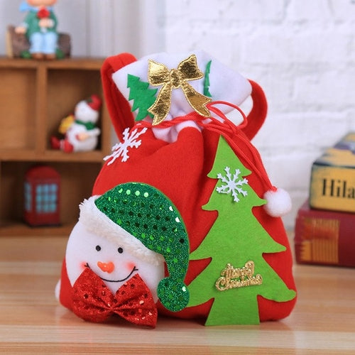 Christmas Gift Bag Candy Bag Merry Christmas Candy