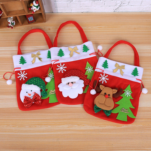 Christmas Gift Bag Candy Bag Merry Christmas Candy