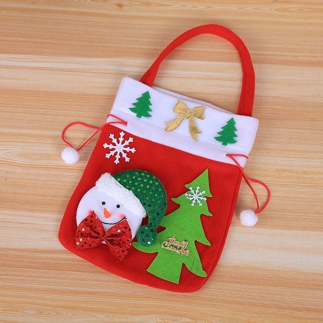 Christmas Gift Bag Candy Bag Merry Christmas Candy