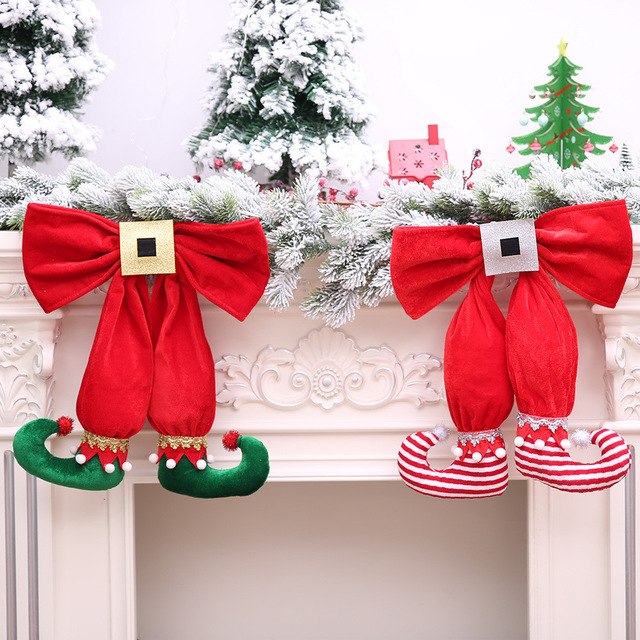 Christmas Lovely Cute Classic Stockings Hangings