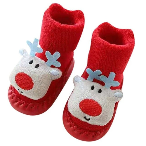 Christmas Newborn Baby Socks Boys Girls Floor
